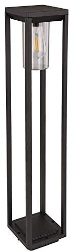 etc-shop ALU Steh Lampe schwarz Außen Beleuchtung Terrassen Strahler Garten Laterne Hof Leuchte