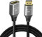 Cablecc Câble d'extension DisplayPort 1.4 8K 60 Hz mâle vers femelle Ultra HD UHD 4K 144 Hz DP vers DP 7680 x 4320 pour vidéo, PC, ordinateur portable, TV
