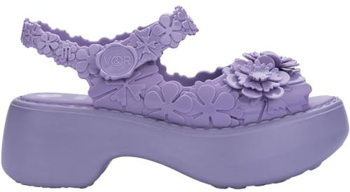 Melissa Blossom + Viktor and ROLF, Sandalias con cuña Mujer, Lila, 39 EU