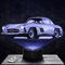 Lampephoto.fr Nachttischlampe - Touch-Nachtlicht Auto SL 300 Gullwing 3D-LED-Lampe Illusion, Geschenkidee Weihnachten Geburtstag Junge und Mädchen Nachttischlampe Kinder- oder Erwachsenenzimmer