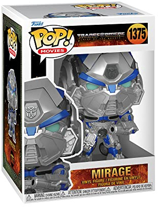 Funko POP! Movies: Transformers: Rise Of the Beasts - Mirage - Collectable Vinyl Figure - Gift Idea - Official Merchandise - Toys for Kids & Adults - Movies Fans - Model Figure for Collectors