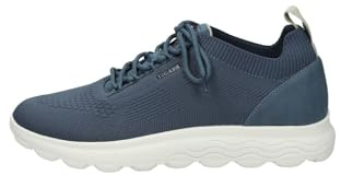 Geox Men's U Spherica A Trainers, Blue, 6.5 UK