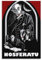 LIANGSHUANG Horrorfilm-Nosferatu-Poster, Motiv: Stille deutsche Expressionisten, Heimdekor-Poster, Wandkunst, Bilddruck, dekorative Malerei, Poster, 50 x 75 cm