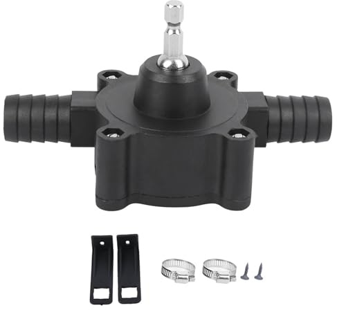 Mini Pompa per Trapano Elettrico, Mini Pompa per Trapano Elettrico per Autoadescamento di Liquidi, Pompa Centrifuga per Travaso Acqua per Avvitatore a Batteria