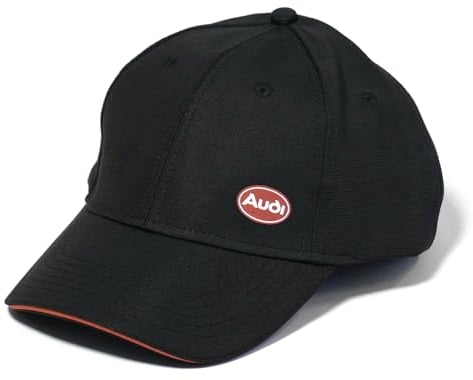 Audi Unisex A7-7229 Baseballkappe, Schwarz, 6 3/4-7 1/4