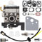 ZAMDOE GX25 Carburateur pour Honda GX25 GX25N GX25NT GX35 FG110 FG110K1 HHT25 HHT35 Débroussailleuse 4 Temps Petit Moteur Remplace WYB-16C 16100-Z0H-825 16100-Z0H-053 16100-Z0Z-034 16100-Z0H-824
