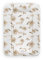 Baby Wickelauflage Boho Beige 70 x 50 cm - Waschbare Wickelunterlage für Unterwegs - Wickelauflage Zubehör - Wickelauflagen Bezüge - Wickeltischauflage Wickelaufsatz Wickeltasche
