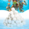 700g Bolas de Filtro de Piscina, Bolas de Filtro, Filter Balls, Reutilizable Bolas Algodon Filtro de Piscina, Limpiador de Piscinas Sistema de Filtro