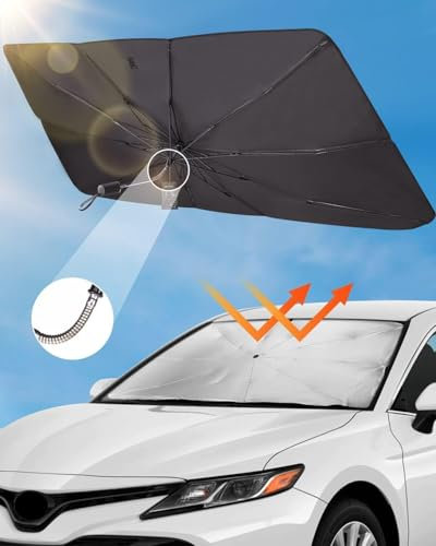 DdaiXQ Parasol para Parabrisas de Coche para Kia Sportage 2018-2021, Sombrilla con Protección UV, Protector Solar para el Parabrisas