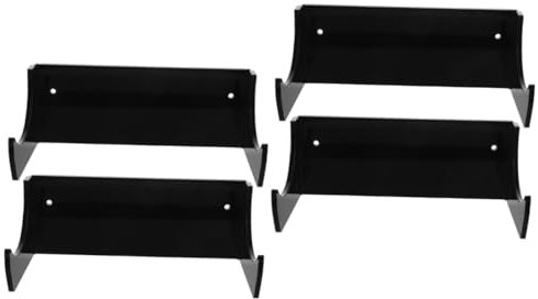 Ciieeo 4pcs Rolling Pin Storage Racks Wall Mount Kitchen Hanging Holder Pin Display Space-Saving Wall Hanger