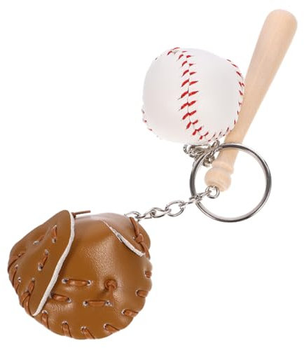 Yardwe Baseball Mini Pitch Schlüsselanhänger Sport Schlüssel Rucksack Zubehör Jungen Baseball Schlüsselanhänger