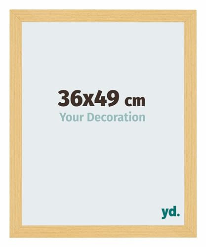 yd. Your Decoration - Puzzlerahmen 36x49 cm - Buche Dekor - Puzzlerahmen 500-1000 Teile - Holz Bilderrahmen - Mura