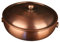 Sharplace Kupfer-Hot Pot Shabu Shabu Topf Dickes Küchenkochgeschirr Multifunktionaler Kochtopf für Restaurants für Induktions- und Gasherd, 24cm mit Trennwand
