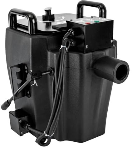 AXGCAA Dry Ice Blasting Machine, High Density Dry Ice Fog Machine with Electronic Temperature Control, Professional Low Lying Stage Fogger, for Large Stage Performances, Parties, Special Event