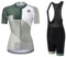 UGLY FROG Radtrikot Set, Atmungsaktiv Quick-Dry Kurzarm Radsport-Shirt + Gel Gepolsterte Shorts Damen Wear