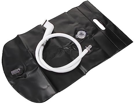 ibasenice Tragbare Campingdusche Solar Dusche Für Camping Wandern Angeln Jagd Outdoor Dusche Campingzubehör