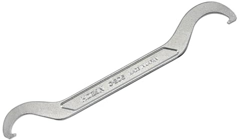 HOZAN Arretierwerkzeug, Steuersatz und Tretlager Dual Radius, Silber/Blau, C-205