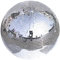 EUROLITE Spiegelkugel silber (50 cm) | Sicherheits-Spiegelkugel mit zweiter Öse