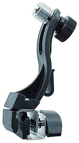 OMNITRONIC MDP-1 Mikrofonhalter für Schlagzeuge | Flexibler Halter zum Schrauben, passt an alle Drums und Toms