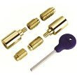 Sash Window Stop / Restrictor - Polished Brass [Misc.]