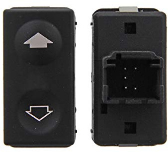 FEBI BILSTEIN 36412 Interruptor de elevalunas delante posterior Compatible con BMW 3 Sedán E36 3 Coupé E36