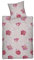 Dormisette 2556-20 Feinköper-Edelflanell-Bettwäsche, Größe: 80/80 und 135/200 cm, rot