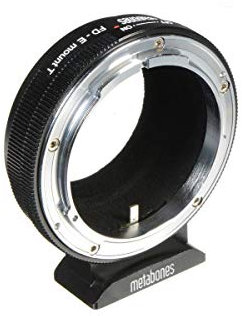Metabones Canon FD E-Mount schwarz/Chrom