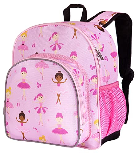 Wildkin Toddler Backpack - Pink Ballerina Kinder-Rucksack 30 Centimeters Pink