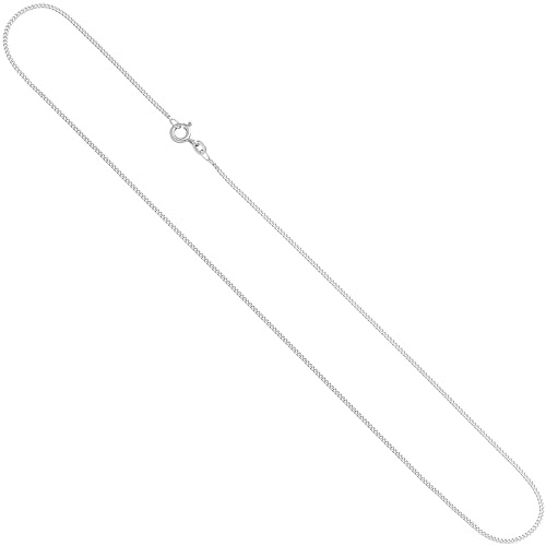 Jobo Damen Panzer-Kette aus 8 Karat 333 Weißgold 1,3 mm