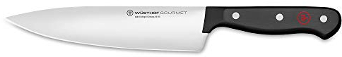 WÜSTHOF Gourmet Kochmesser 18 cm, Silber, Schwarz