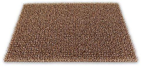 KAISER PLASTIC® Fußmatten | für außen und innen | 40 x 60 cm | Coco Braun
