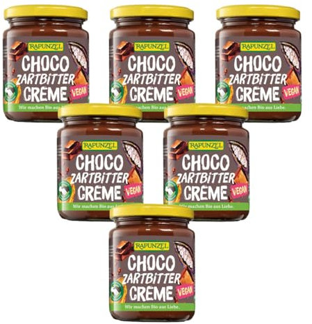 Rapunzel - Choco Zartbitter Schokoaufstrich HIH - 0,25 kg - 6er Pack
