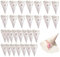 30 Stück Party Papierkegel, Hochzeits Konfetti Tüten, Hohldruck, für Papier Hochzeit Konfetti Zapfen, Bonbonblumenteller und Konfetti