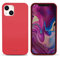 i-Paint 223003 Solid Case Red Ultra-flessibile in Silicone per iPhone 13 Mini Cover ruvida al tatto per un'aderenza e una presa migliorate Sottile e avvolgente Protezione completa sui 4 lati