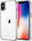 tigratigro Funda para iPhone X/iPhone Xs de 5,8 pulgadas, antiamarilleamiento, funda con absorción de golpes y antiarañazos, estructura protectora antideslizante, estilo clásico transparente