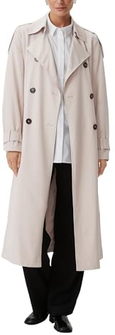 Comma Trenchcoat mit Bindegürtel