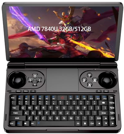 6 Goodlife623 GPD Win Mini Handheld Game Console, 7 Touchscreen Gaming PC Mini Laptop Gamepad UMPC Win11 [AMD Ryzen 7 7840U 32GB RAM/512GB M.2 NVMe SSD]