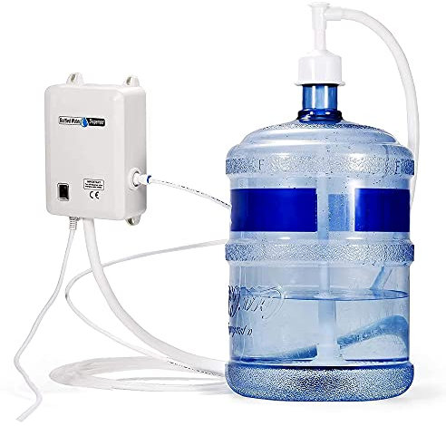 Bottled Water Dispensing Pump System, Single/Double-Tube Bottle Water Dispenser Pump System, for Home Kitchen Office Bar Coffee Brewer Ice-Maker Refrigerator