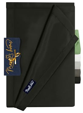 Marie´s Home Laken - Betttuch - Decke - Haushaltstuch Velvety Soft 1614.2354, 240 x 275 cm, schwarz