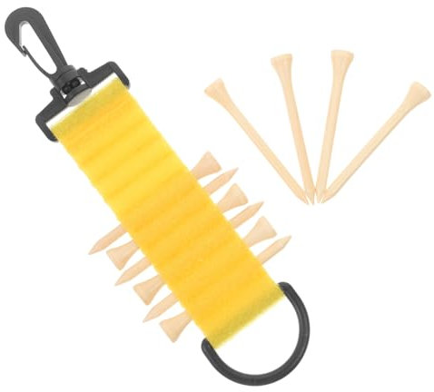 BESPORTBLE Golf Teehalter Kunststoff Langlebig Verschleißfest Tragbar Kompakt Golfzubehör Hängehalter Organizer Für Golfliebhaber