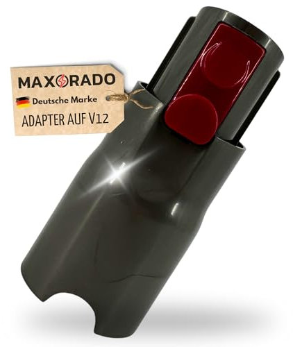 Maxorado Adapter kompatibel mit Dyson V12 auf Zubehör von V7, V8, V10, V11, V15 Staubsauger Modelle