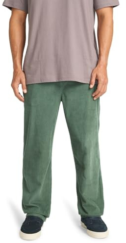 Billabong Elastic Waist Pants Larry Cord Pant Men's Green XS