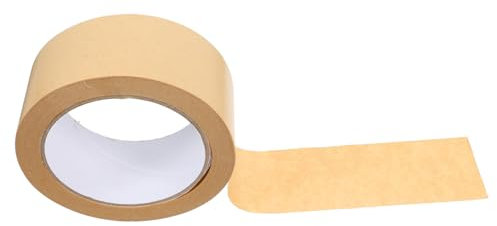OHPHCALL Wasserfreies Kraft-klebeband Reißfestes Selbstklebendes Dichtungsband Für Verpackung Umzug Und Fotodokumentation Für Verschiedene Oberflächen