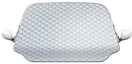 Auto Scheibenabdeckung Auto Schnee Schild Für AMG ABCESG Klasse GLC CLE CLA GLB Frontscheibe Schnee Abdeckung Schützende Baumwolle Sonnenschirm Windschutzscheibe Abdeckung(126 148)