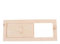 Évent de sauna en cèdre, volets roulants en bois pour ventilation d'air | Kit de ventilation de sauna pratique et durable facile à installer pour spa, sauna, piscine