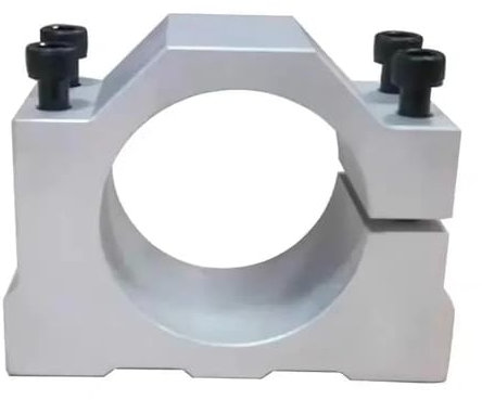 Supporto motore mandrino CNC 46mm, 44mm, 42mm, 40mm, 38mm Supporto di serraggio mandrino Supporto in alluminio(46mm)