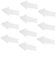 Gatuida Lot De 10 Panneaux Fléchés Pour Décoration De Jardin Panneaux De Jardin Pour Légumes Panneaux Directionnels Vierges Piquets Directionnels Extérieurs Décoration En Plastique