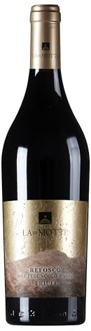 La di Motte Refosco Dal Peduncolo Rosso Friuli Doc - Robust, Elegant, Spicy Red Wine - Fragrances of Blackberries and Blackcurrants - 12.5% Vol - 750 ml