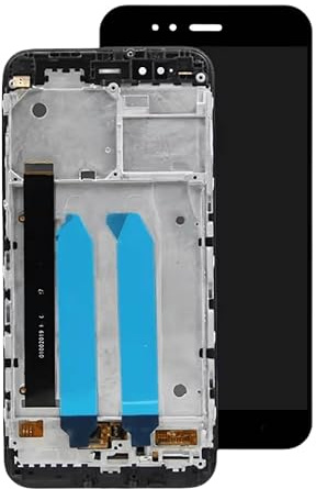 YOOOKOOO para Xiaomi Mi A1 MDG2 MDI2 Pantalla LCD de 5.5 pulgadas Pantalla táctil Digitalizador Asamblea Piezas de repuesto (Negro con Marco)