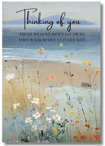 LimaLima Thinking Of You Sympathy Card Bereavement Condolences For Loss Of Loved One Adults